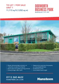 Dodworth Business Park