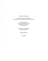 'Necessary Myth' of Globalization: the Washington Consensus and the Limits of Neoliberalism
