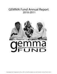 2010-2011 GEMMA Annual Report