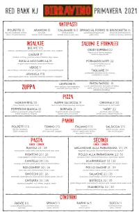 Birrav Menu Spring 21