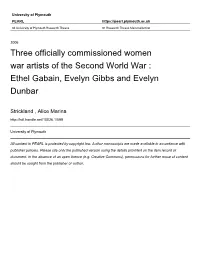 ETHEL GABAIN, EVEL YN Gffibs and EVEL YN DUNBAR Volume