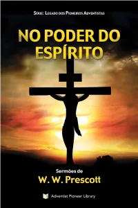 No Poder Do Espírito Prefácio