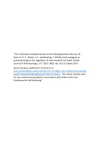 "This Is the Peer Reviewed Version of the Following Article: Murray, M., Dyari, H