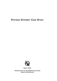 Vietnam Internet Case Study