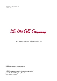 A$2,500,000,000 Debt Issuance Program