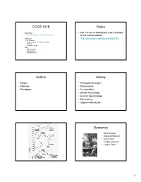 COGS 101B Slides Outline History Descartes