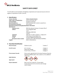 Safety Data Sheet