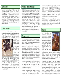 Introduction a Brief History Physical Characteristics Temperament Health