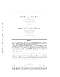 SWI-Prolog and the Web