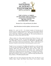 Broadcast Live on Pop and Hosted by Tyra Banks