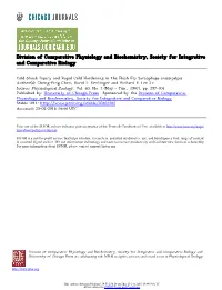 Division of Comparative Physiology and Biochemistry, Society for Integrative and Comparative Biology