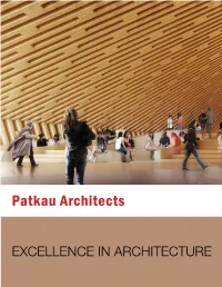 Excellence in Architecture Architects