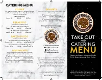 Catering Menu