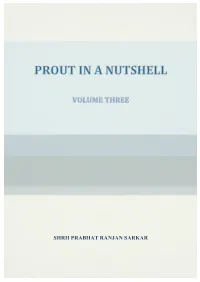 Prout in a Nutshell Volume 3 Second Edition E-Book