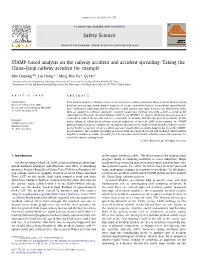 STAMP-Based Analysis on the Railway Accident and Accident Spreading: Taking the China–Jiaoji Railway Accident for Example