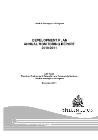 Development Plan Annual Monitoring Report 2010/2011