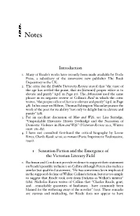 Introduction 1 Sensation Fiction and the Emergence of the Victorian