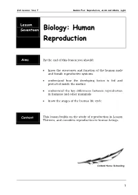 KS3 Science: Year 7 Module Five: Reproduction, Acids and Alkalis, Light