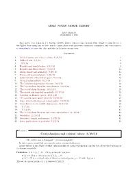 Morse Theory