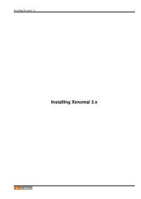 Installing Xenomai 3.X I
