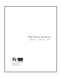 The Stata Journal Volume 17 Number 4 2017