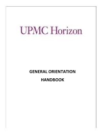 General Orientation Handbook