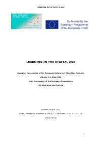 Learning in the Digital Age