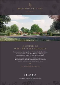 A Guide to West Byfleet Schools