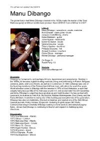 Manu Dibango
