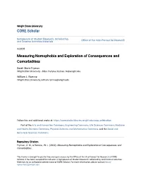 Measuring Nomophobia and Exploration of Consequences and Comorbidities