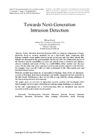 Towards Next-Generation Intrusion Detection