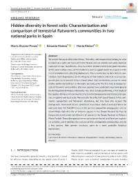Hidden Diversity in Forest Soils: Characterization and Comparison of Terrestrial Flatworm’S Communities in Two National Parks in Spain