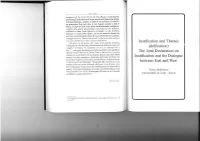 Justification and Theosis (Deification) the Joint Declaration On