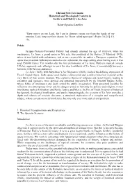 Old and New Covenants: Historical and Theological Contexts in Scribe’S and Halévy’S La Juive