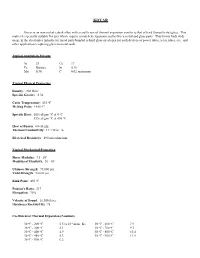 Properties of Kovar