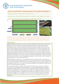 Sphagnum Farming for Replacing Peat in Horticultural Substrates