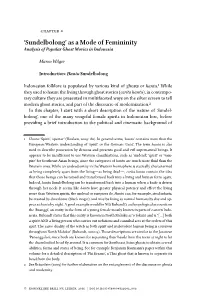 'Sundelbolong' As a Mode of Femininity