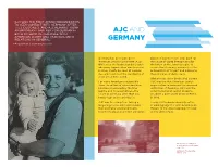 Timeline: AJC and Germany