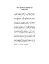 What Is a Wordless Novel? Tom Smart