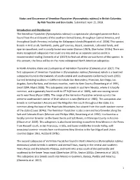Status and Occurrence of Vermilion Flycatcher (Pyrocephalus Rubinus) in British Columbia