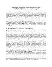 1 Standard Model: Successes and Problems