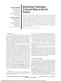 Bioprinting Technology: a Current State-Of-The-Art Review