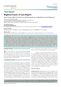 Blighted Ovum: a Case Report