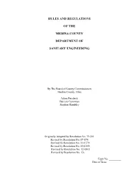 Rules and Regulations