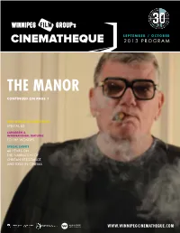 The Manor CONTINUED on PAGE 1