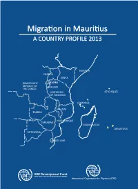 A.2. the Population of Mauritius: Facts and Trends