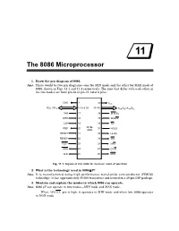 The 8086 Microprocessor