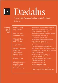 Views Expressed Are Those of the Tions and Claims to Daedalus@Amacad.Org