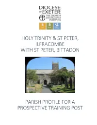 Parish Profile for a Prospective Training Post