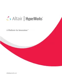 Altair CAE Suite